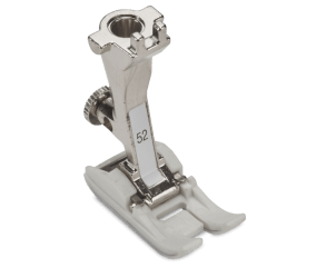 Pied Zigzag avec Semelle Antiadhésive N°52 – 9 mm pour bernina 1630 – Bernina