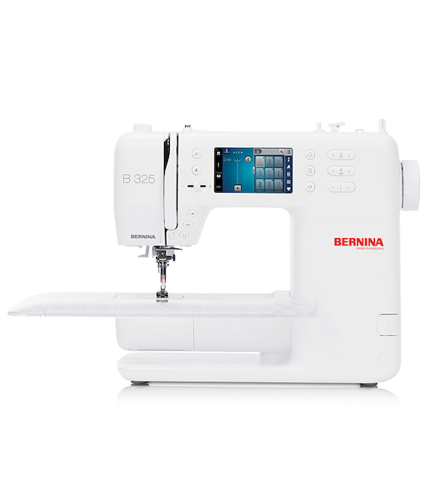 Machine à coudre Bernina B325 New – Petite, compacte, mais ultra-performante ! Garantie 5 ans - Blanc