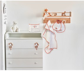 Trousse de Toilette à Broder "Feuillages" – Élégance et Personnalisation pour Bébé - DMC
