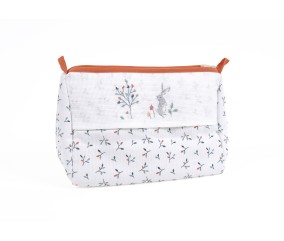 Trousse de Toilette à Broder "Feuillages" – Élégance et Personnalisation pour Bébé - DMC