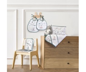 Trousse de Toilette à Broder "Forêt Enchantée" – Élégance et Personnalisation pour Bébé - DMC