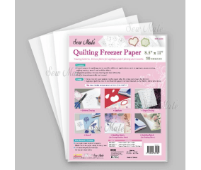 Quilting Freezer Paper – Papier de Quilting Réutilisable pour Gabarits et Appliqués