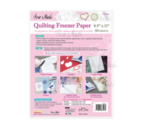 Quilting Freezer Paper – Papier de Quilting Réutilisable pour Gabarits et Appliqués