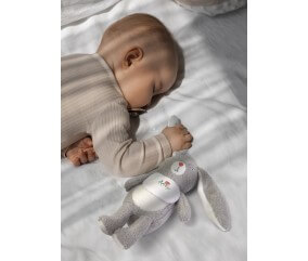 Doudou Lapin à Broder - DMC - Cadeau de Naissance Personnalisé