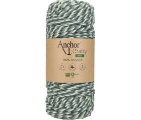 Corde de Coton Recyclé Macramé Anchor Crafty Fine Mix - 250gr - Anchor