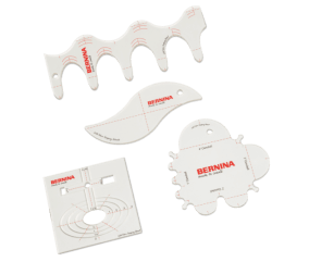 Kit de Règles de Quilting Courbes BERNINA – Précision et Créativité pour Vos Motifs