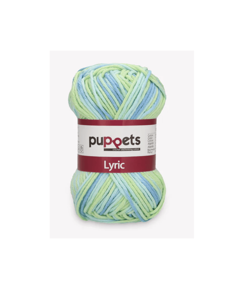 Coton à Crocheter Puppets Lyric Multicolor – Anchor : Un Fil Polyvalent et Coloré pour Toutes Vos Créations