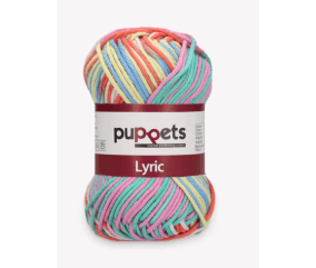 Coton à Crocheter Puppets Lyric Multicolor – Anchor : Un Fil Polyvalent et Coloré pour Toutes Vos Créations