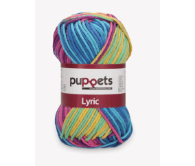 Coton à Crocheter Puppets Lyric Multicolor – Anchor : Un Fil Polyvalent et Coloré pour Toutes Vos Créations