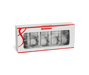 Kit de pieds-de-biche D Bernina – L'accessoire indispensable pour des coutures parfaites