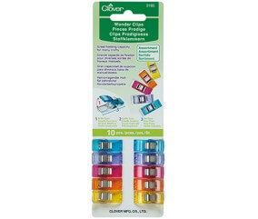 Lot de 10 Pinces Prodige - Clover – L’Alternative Parfaite aux Épingles !