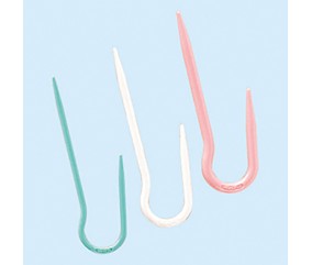 Set de 3 aiguilles à torsades en forme de U - Clover - L’outil indispensable pour des torsades parfaites en tricot !