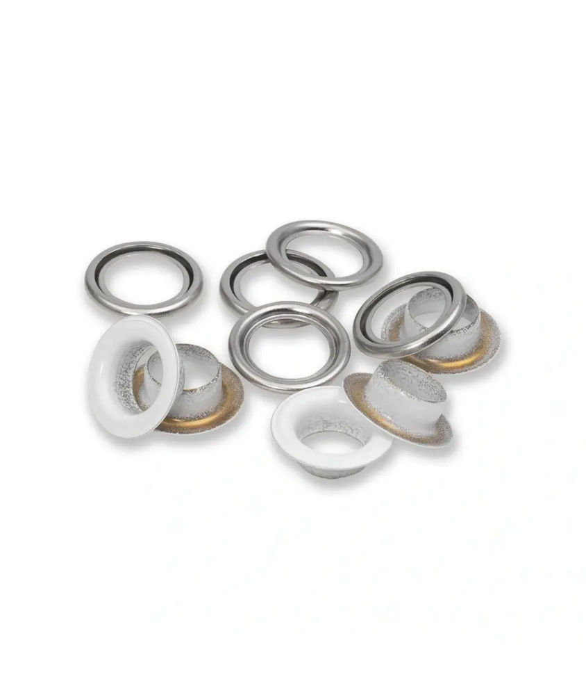 Boîtes de 32 Œillets avec Rondelles 8 mm - Prym