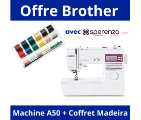 Innov-Is A50 - Brother - Garantie 5 ans - Laissez libre cours à votre créativité avec cette machine à coudre polyvalente !