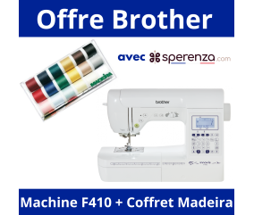 Machine à coudre Innov-is F410 - Brother - Garantie 5 ans - Votre Complice Couture Parfait