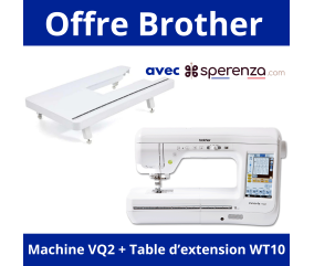 Machine à coudre Innov'is VQ2 - Brother - Garantie 5 ans - votre alliée ultime pour créer des pièces maîtresses couture