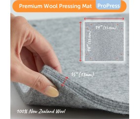 Tapis de Repassage en Laine 35,6 x 35,6 cm Oliso – Performance et Précision pour la Couture et le Quilting