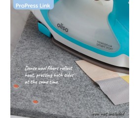 Tapis de Repassage en Laine 35,6 x 35,6 cm Oliso – Performance et Précision pour la Couture et le Quilting