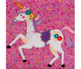 Boîte à Couture Moyenne Licorne Hobby Gift (17,8 x 24,5 x 14,5 cm) – Élégance, Fonctionnalité pour Vos Accessoires de Couture