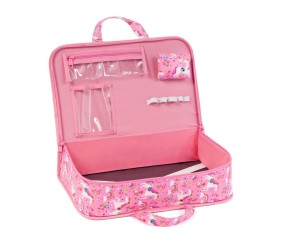Mallette de Rangement Licorne (9,5 x 38 x 24 cm) Hobby Gift – Organisation et Magie pour Vos Projets de Couture