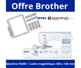 Machine à broder Innov-is F540E - Brother - Garantie 5 ans