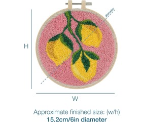Kit Punch Needle Citron – Trimits