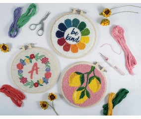 Kit Punch Needle Citron – Trimits