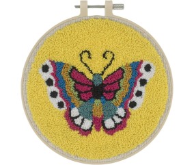 Kit de Punch Needle Papillon - Trimits