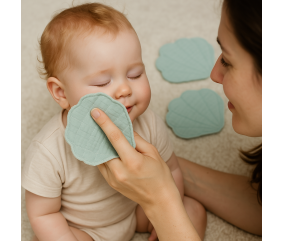 Patron Lingettes Coquillage lavables (tissus inclus) - Mon petit Patron