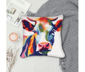 Kit Point de Croix Vache 36 x 36 cm – Trimits