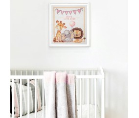 Kit de Point de Croix Bébé 36 x 36 cm – Trimits