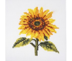 Mini Kit de Point de Croix Tournesol 10 x 14,7 cm – Trimits