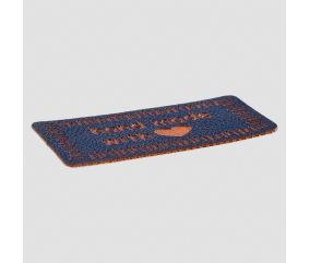 Étiquettes rectangulaires "Handmade" Prym – 40 x 20 mm – En PVC souple – Pour créations textiles faites main