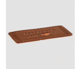 Étiquettes rectangulaires "Handmade" Prym – 40 x 20 mm – En PVC souple – Pour créations textiles faites main