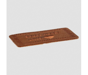 Étiquettes rectangulaires "Handmade" Prym – 40 x 20 mm – En PVC souple – Pour créations textiles faites main