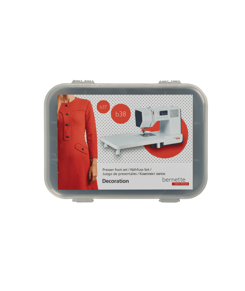 Set de Pieds-de-Biche Décoratifs pour Bernette b37 / b38 – Bernina