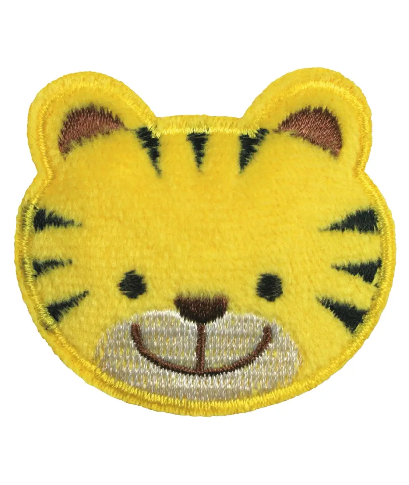 Motif décoratif brodé thermocollant Tigre – Prym (46 x 50 mm) Motif décoratif brodé thermocollant Tigre – Prym (46 x 50 mm)