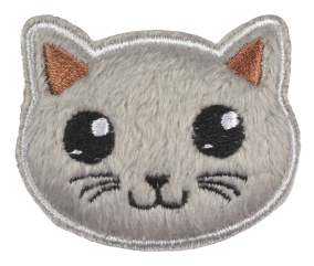 Motif décoratif brodé thermocollant Chat – Prym (43 x 51 mm)