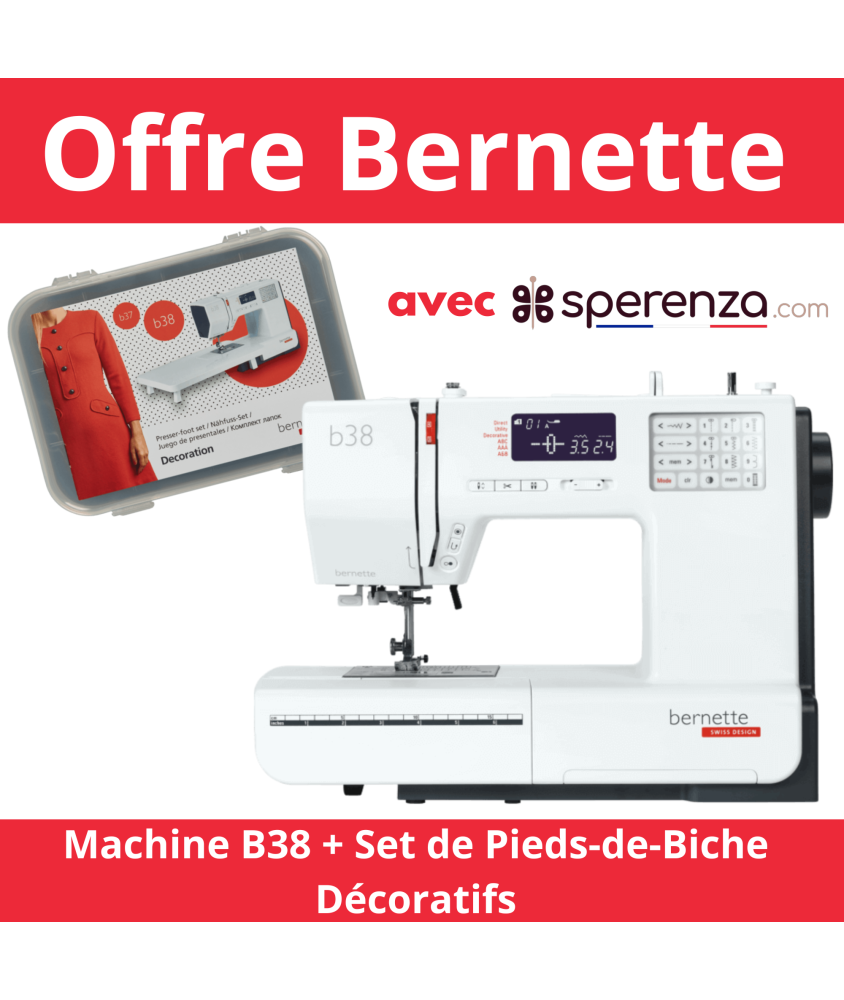 Machine À Coudre B38 - Bernette - Garantie 5 ans