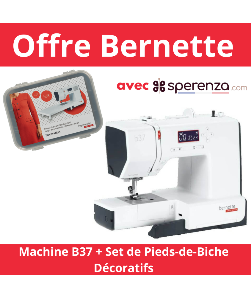 Machine à coudre B37 - Bernette - Garantie 5 ans