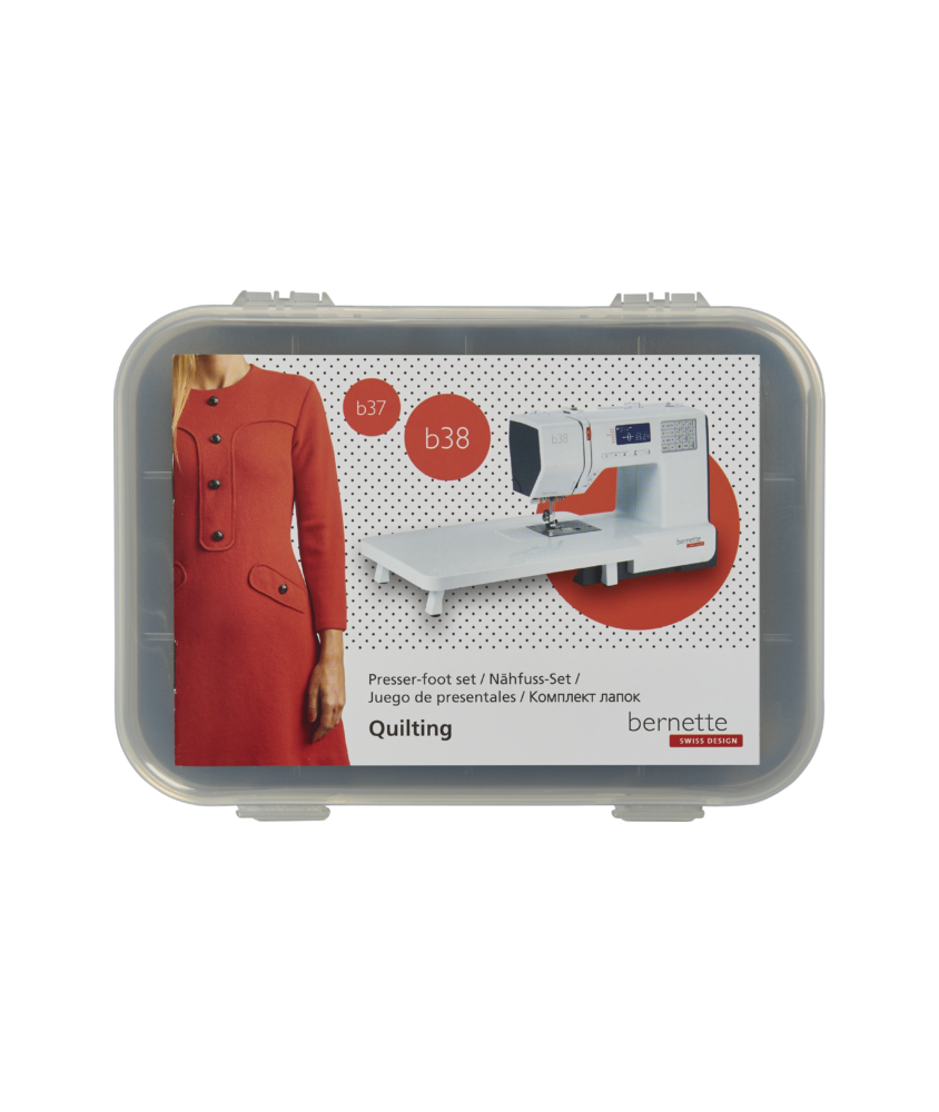 Kit de Pieds pour Quilt b37 / b38 de Bernina - Accessoire Indispensable pour Quilting et Couture Kit de Pieds pour Quilt b37 / b38 de Bernina - Accessoire Indispensable pour Quilting et Couture