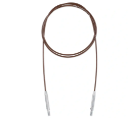 Câble rotatif 360° Natural Prym – Cordon en acier avec revêtement nylon pour aiguilles interchangeables