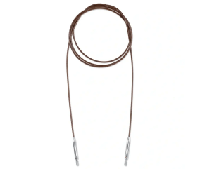 Câble rotatif 360° Natural Prym – Cordon en acier avec revêtement nylon pour aiguilles interchangeables