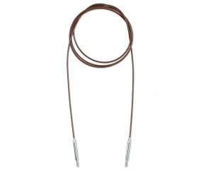 Câble rotatif 360° Natural Prym – Cordon en acier avec revêtement nylon pour aiguilles interchangeables