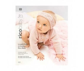 Le petit livre à tricoter Rico Baby n°24 Baby cotton softi Dk - Rico Design
