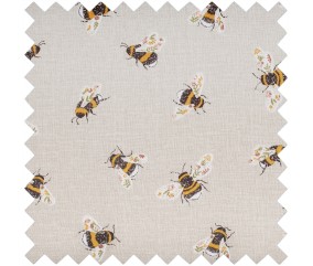 Sac de rangement pour cerceaux de broderie – Motif Abeille – Hobby Gift (12 x 35 x 35 cm)