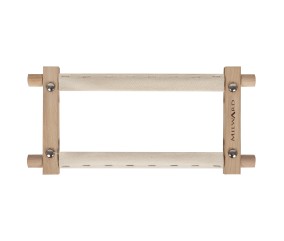 Cadre Rotatif pour Tapisserie en Bois de Hêtre 22.8 x 15.2 cm  – Avec Ruban en Tissu - Milward