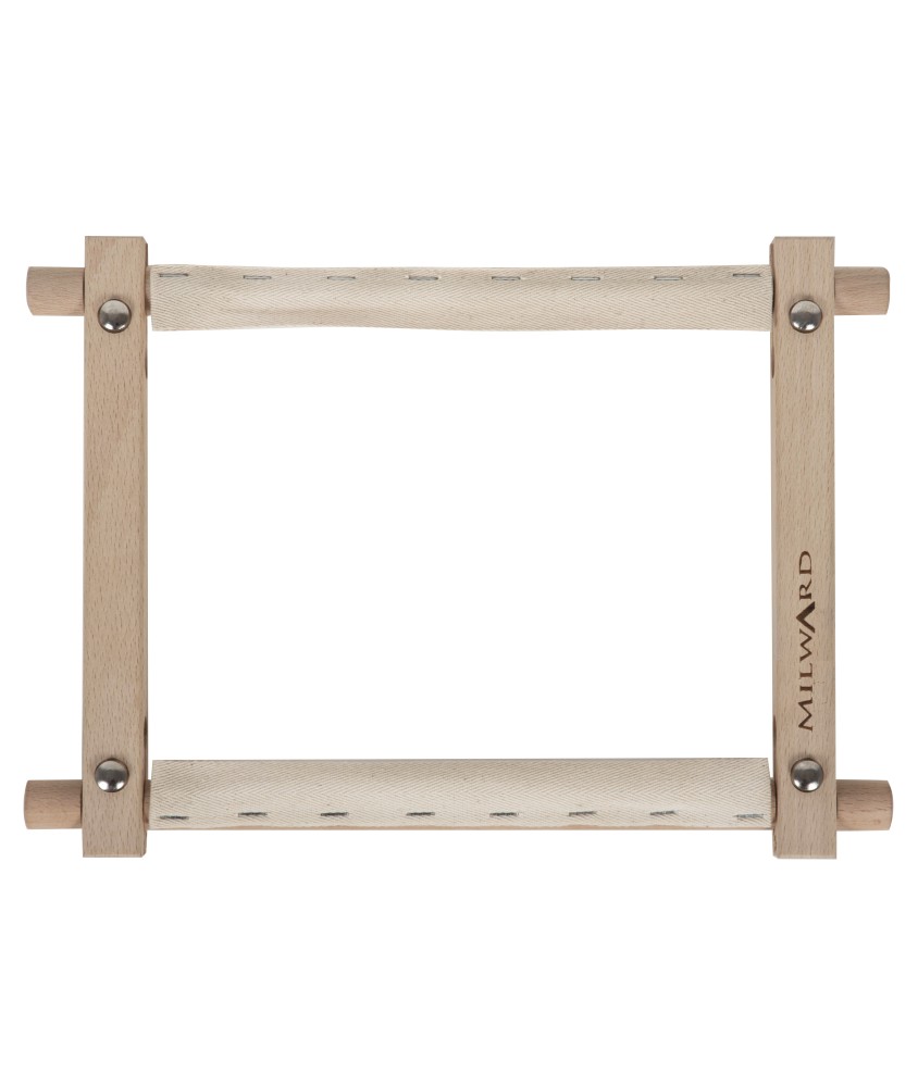 Cadre Rotatif pour Tapisserie avec Ruban 22.8 x 22.8 cm - Milward Cadre Rotatif pour Tapisserie avec Ruban 22.8 x 22.8 cm - Milward
