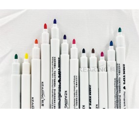 Lot de 12 Stylos pour Tissus Kearing – Marqueurs permanents pour textile