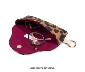 Kit DIY Étui à Lunettes "Graou" – Com'1 Idée | Niveau Intermédiaire | Fabrication Française | Tissus Oeko-Tex